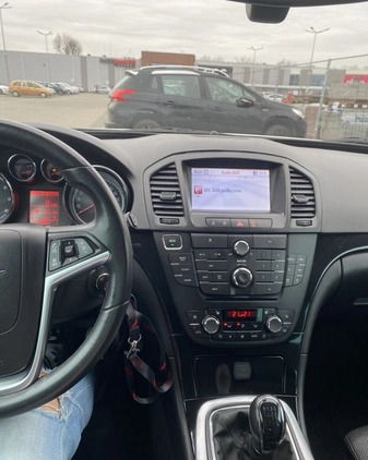 Opel Insignia cena 34900 przebieg: 128000, rok produkcji 2013 z Gniezno małe 79